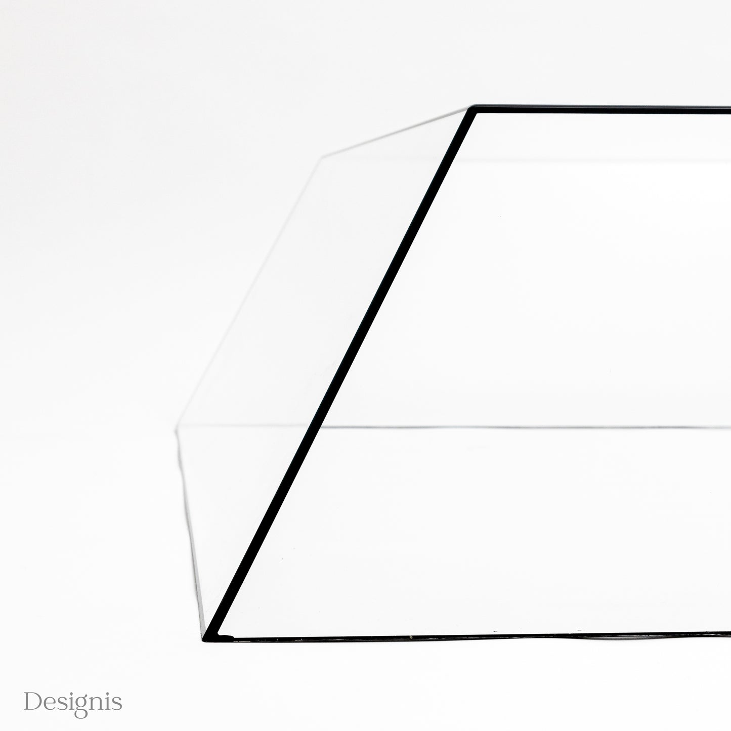 Glas Italia Wireframe Couchtisch, Schwarz