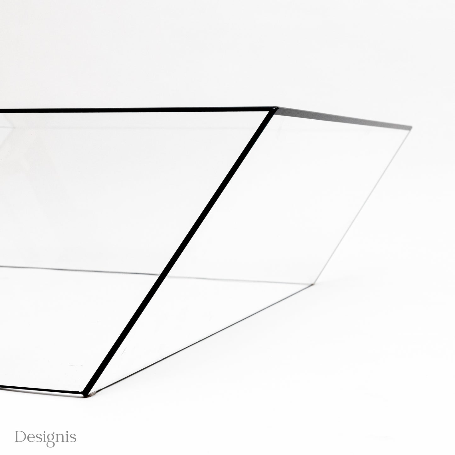 Glas Italia Wireframe Couchtisch, Schwarz
