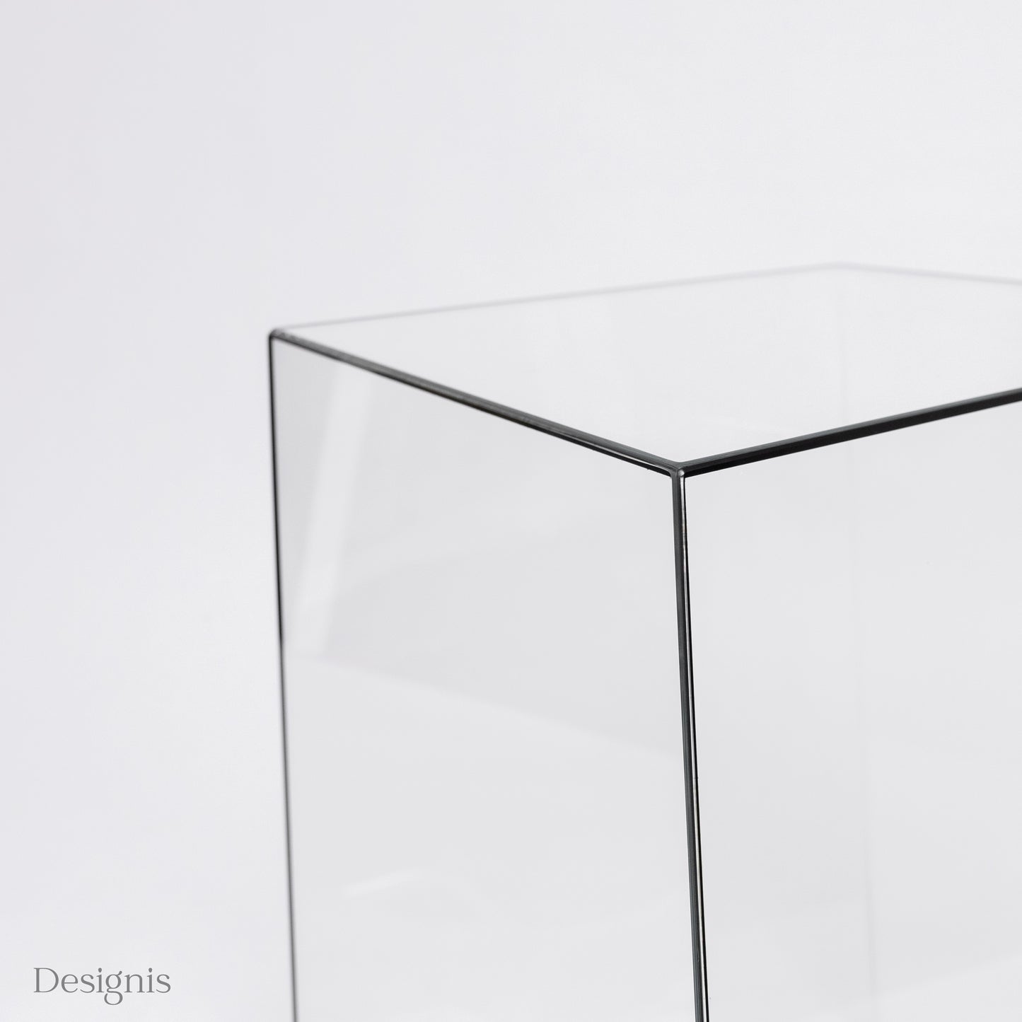 Glas Italia Wireframe Sidetable, Schwarz