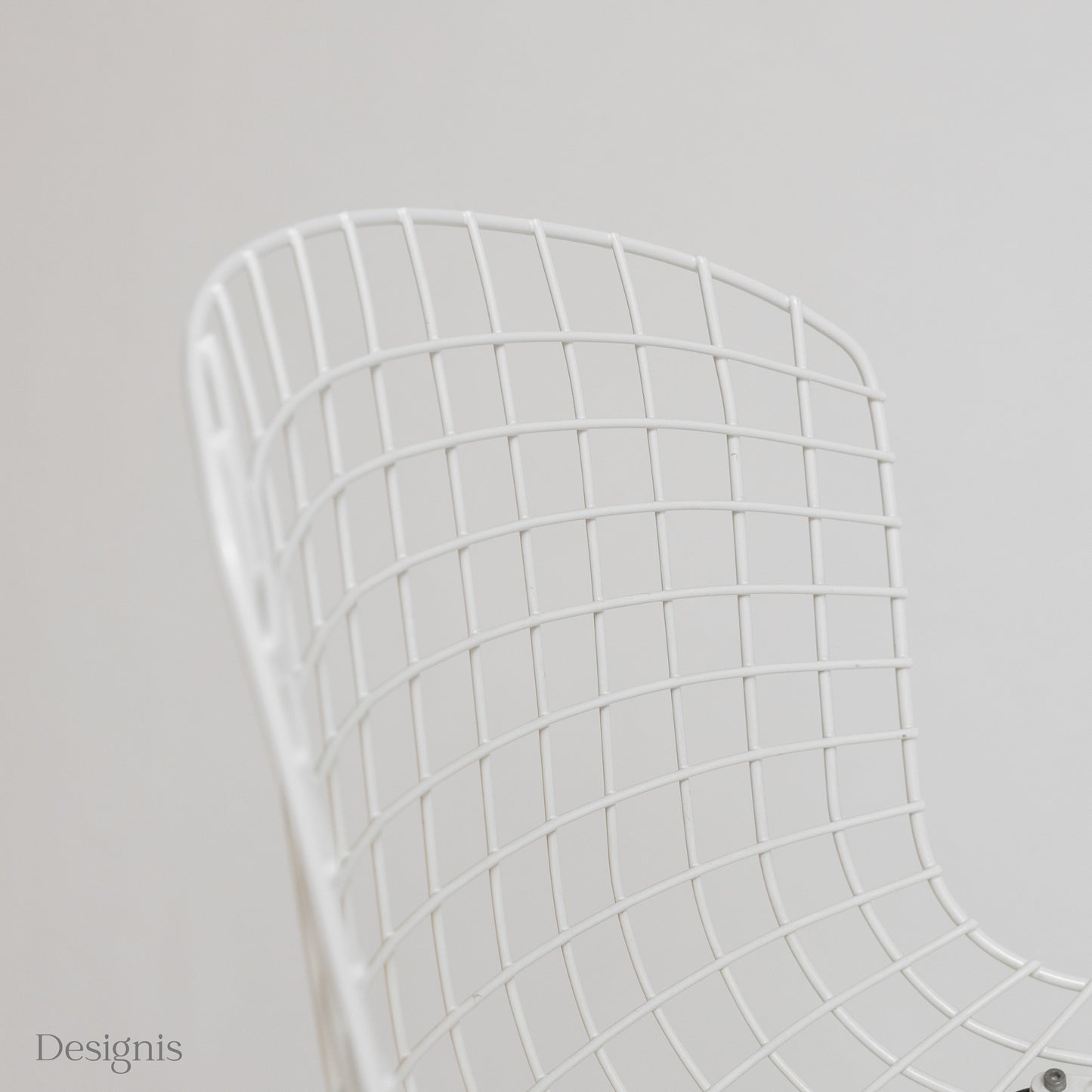 Knoll International Bertoia Barhocker, Schwarz/Weiß