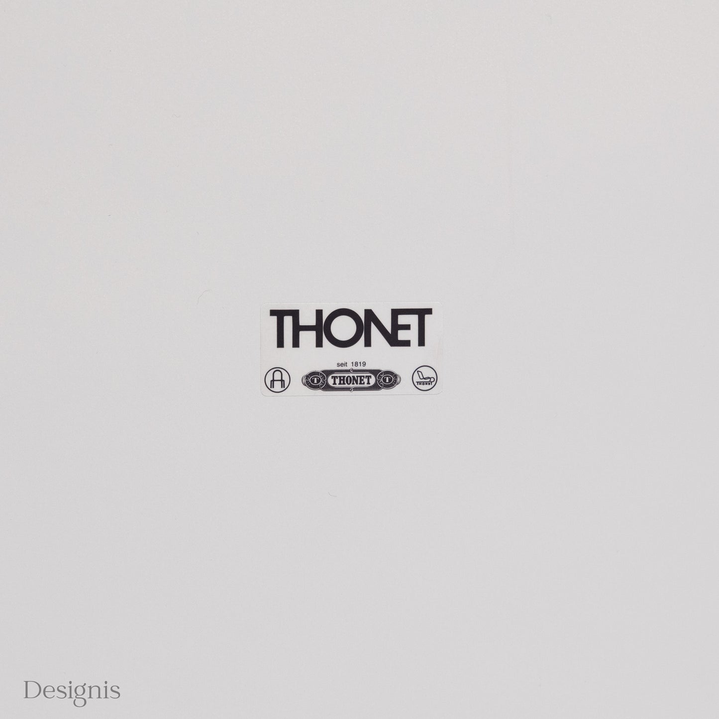Thonet B9d Satztisch, Beistelltisch, Graugrau