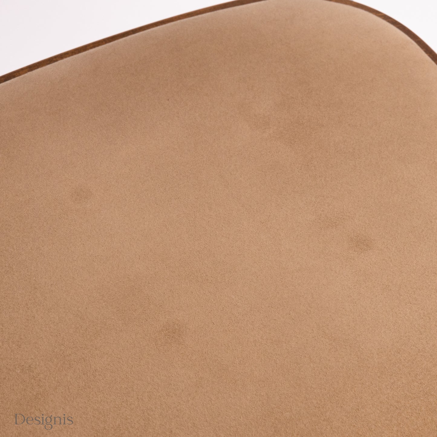 Thonet S32 Freischwinger, Beige Alcantara