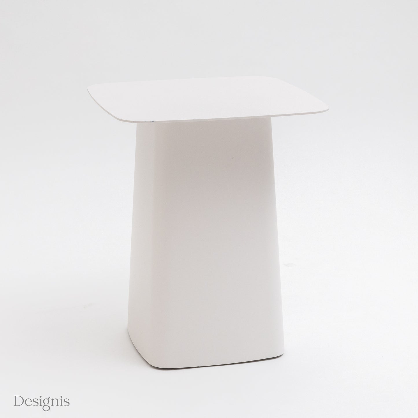 Vitra Metal Side Table Outdoor Klein, Weiß