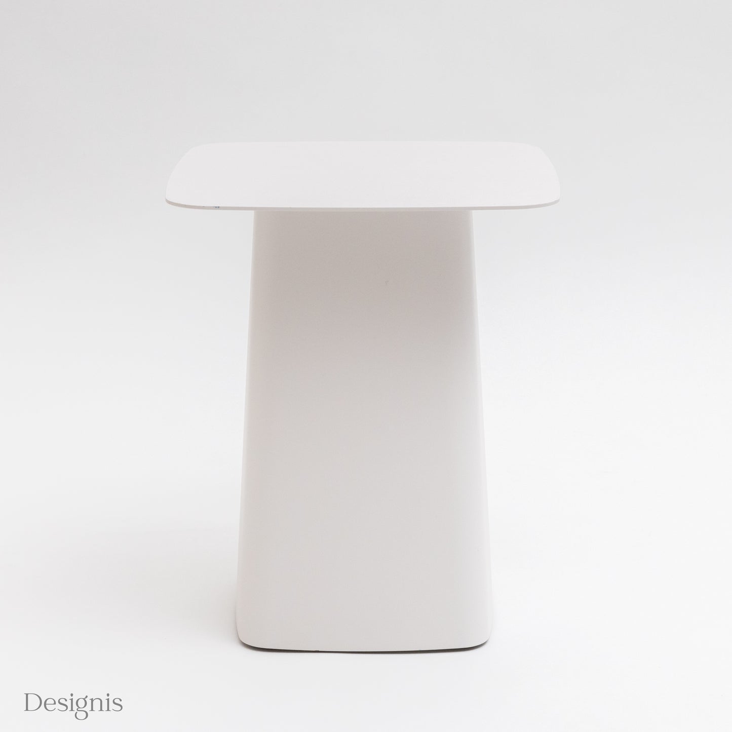 Vitra Metal Side Table Outdoor Klein, Weiß