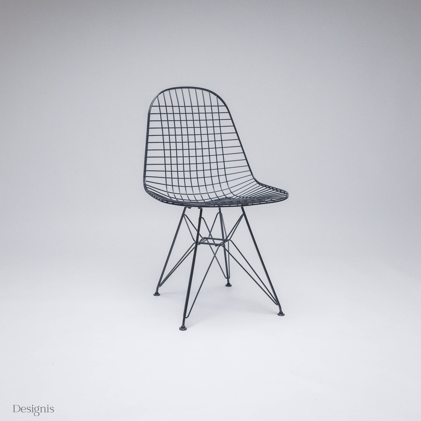 Vitra Wire Chair DKR, Schwarz