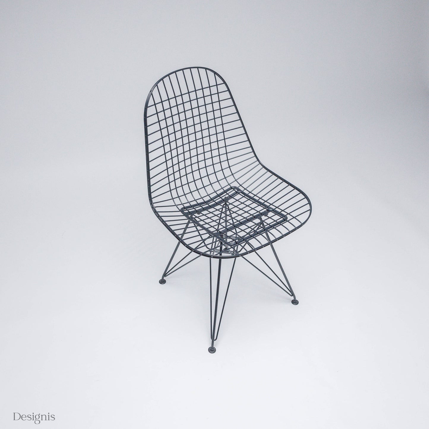 Vitra Wire Chair DKR, Schwarz
