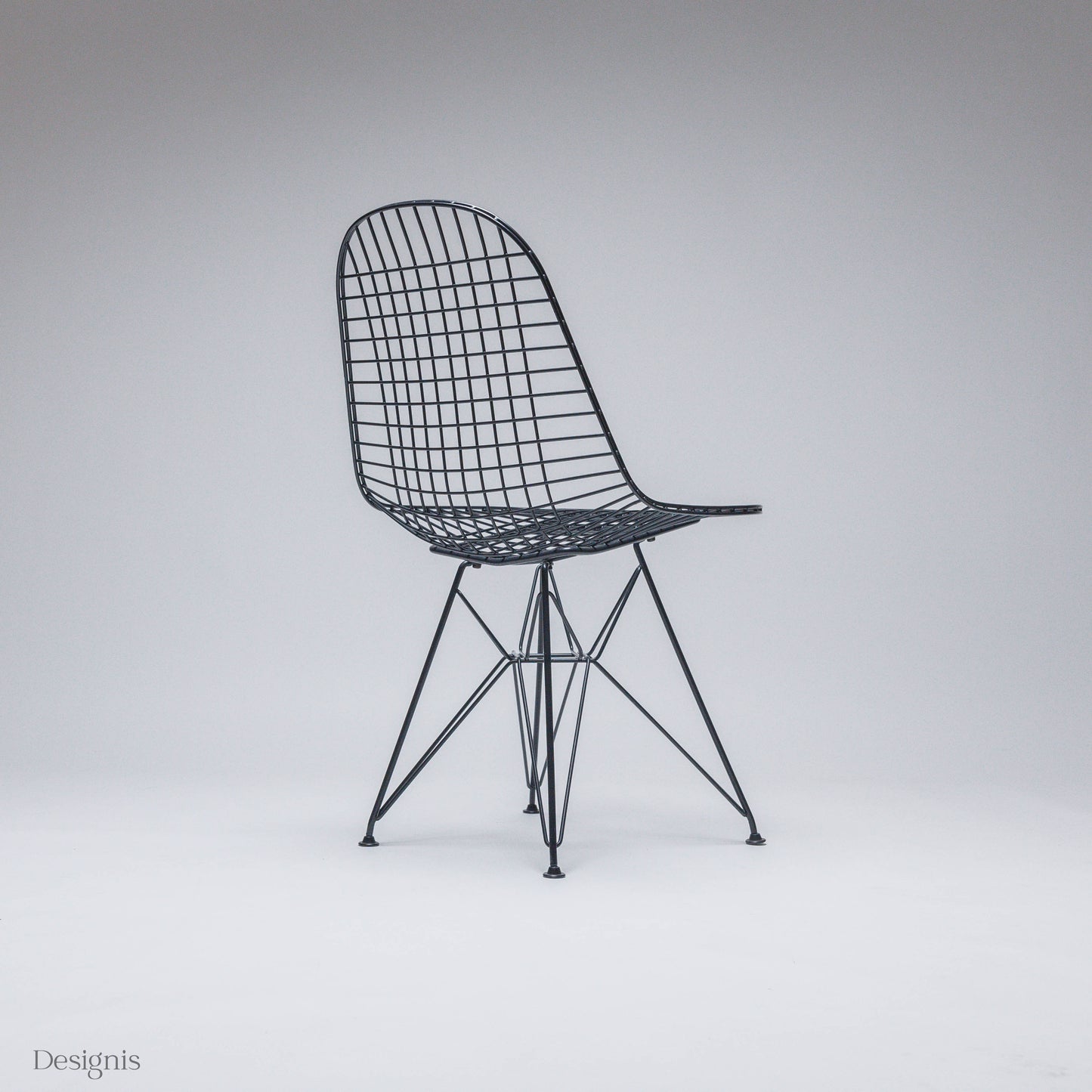 Vitra Wire Chair DKR, Schwarz