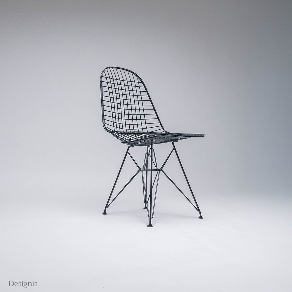 Vitra Wire Chair DKR, Schwarz
