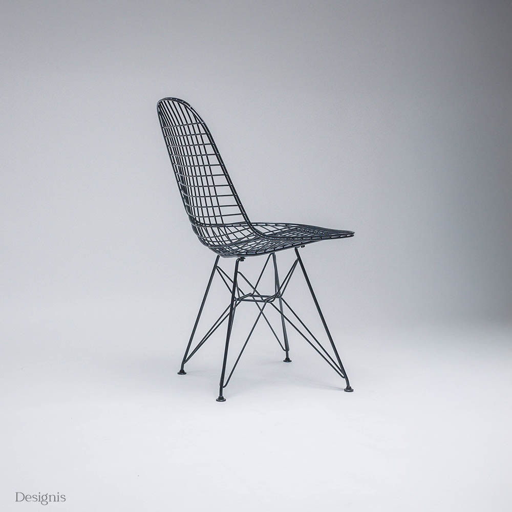 Vitra Wire Chair DKR, Schwarz