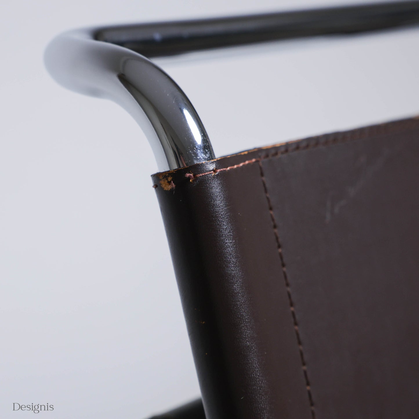 Wassily Chair Gavina, Leder, Braun