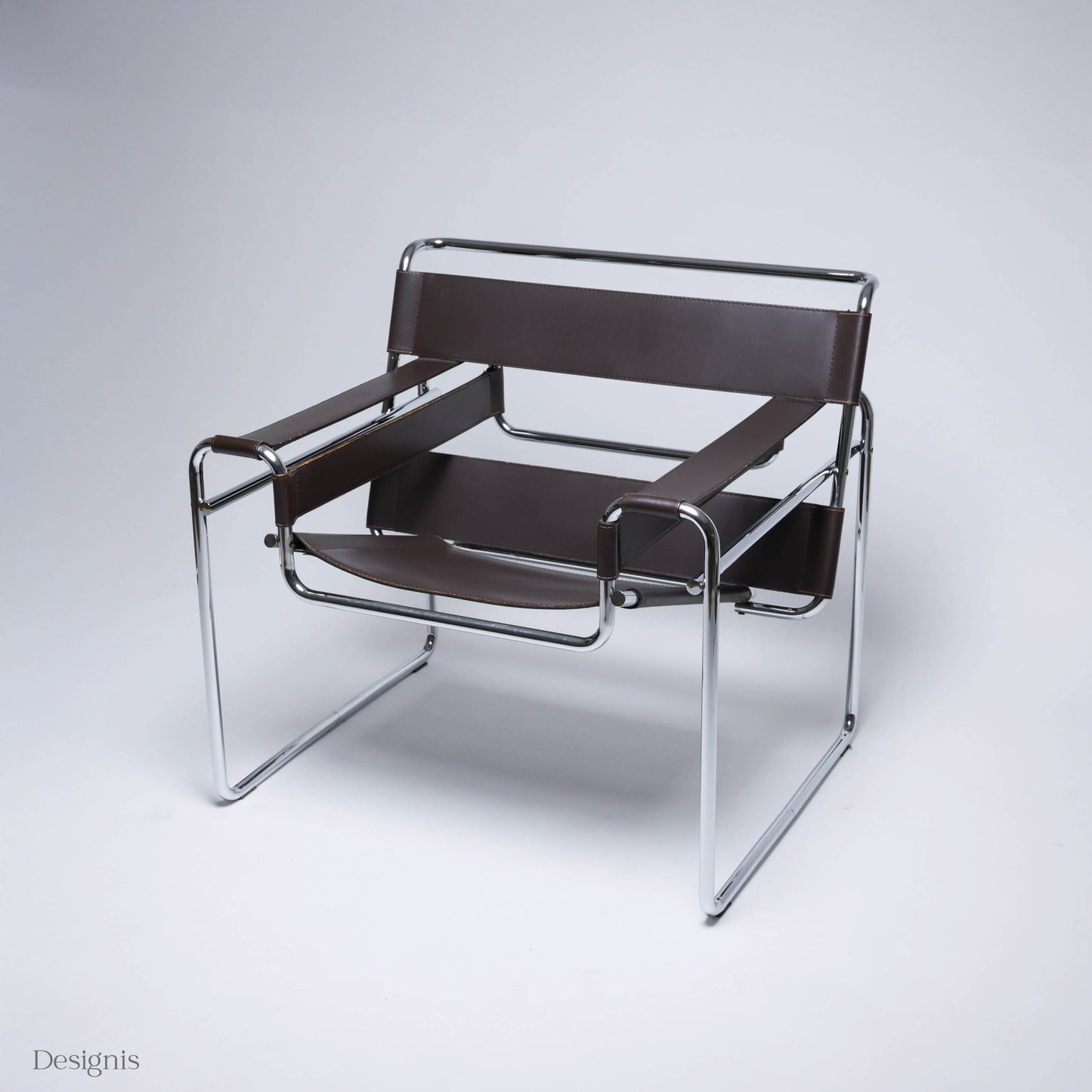 Wassily Chair Gavina, Leder, Braun