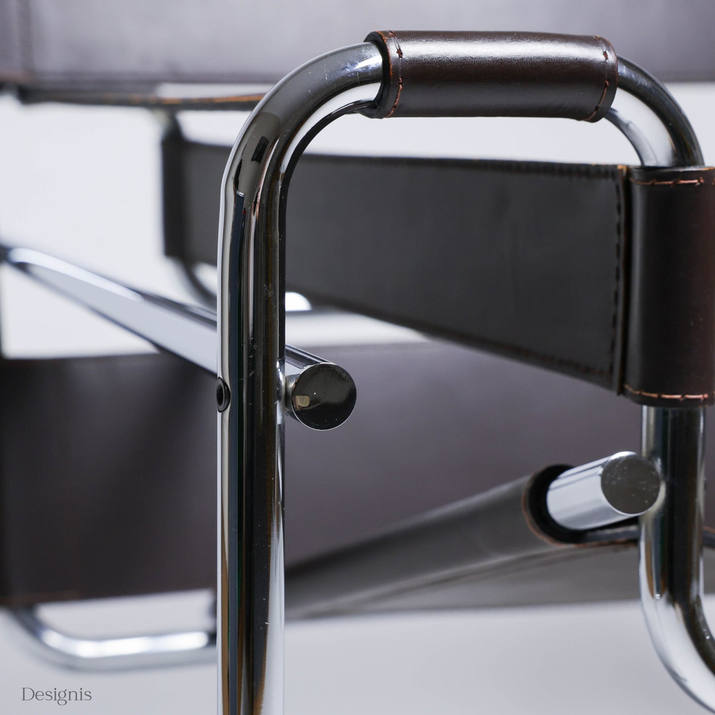 Wassily Chair Gavina, Leder, Braun
