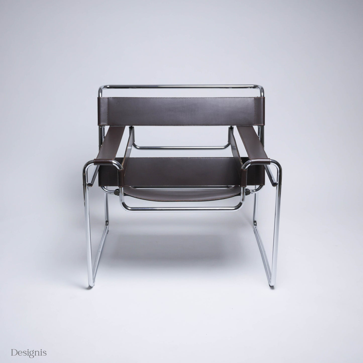 Wassily Chair Gavina, Leder, Braun