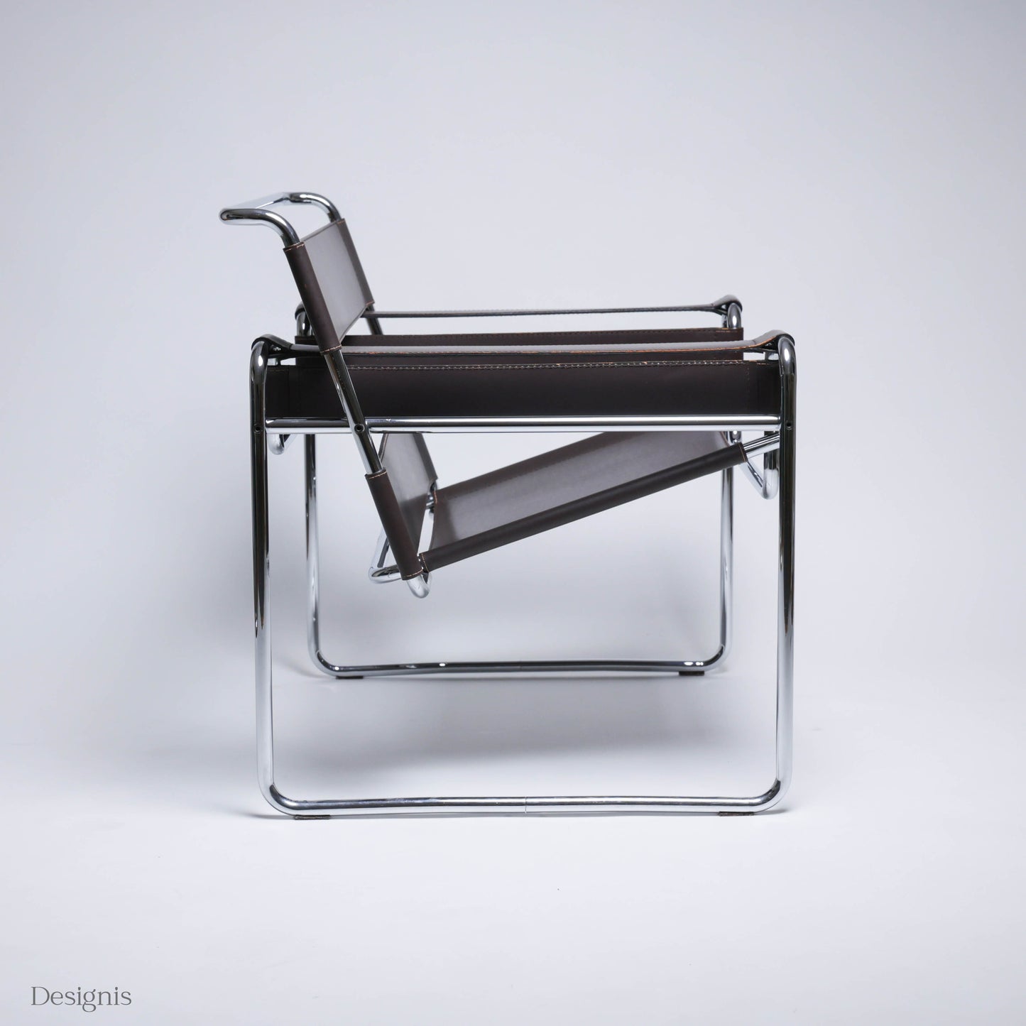 Wassily Chair Gavina, Leder, Braun