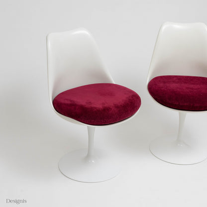 Knoll International Tulip Chair, rot