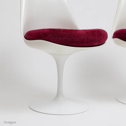 Knoll International Tulip Chair, rot