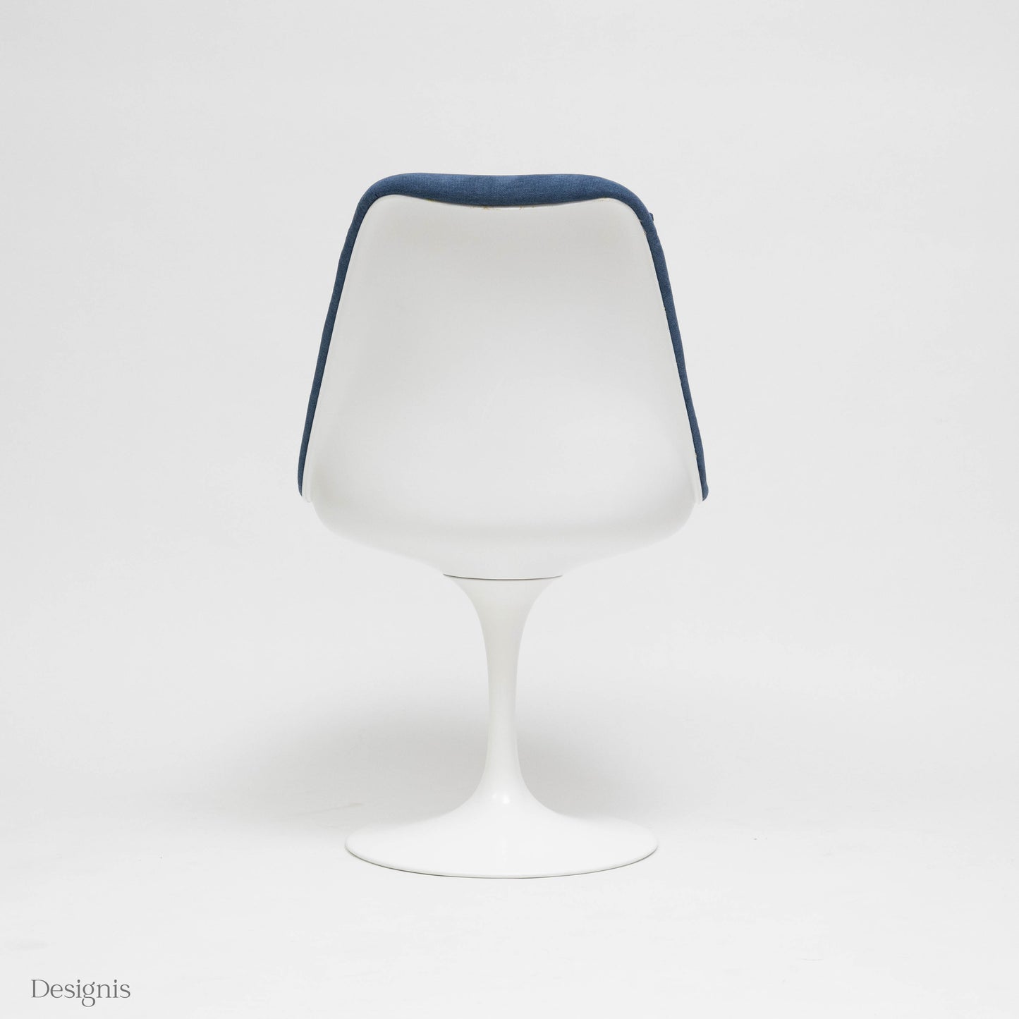 Knoll International Tulip Chair, blau, Vollpolster