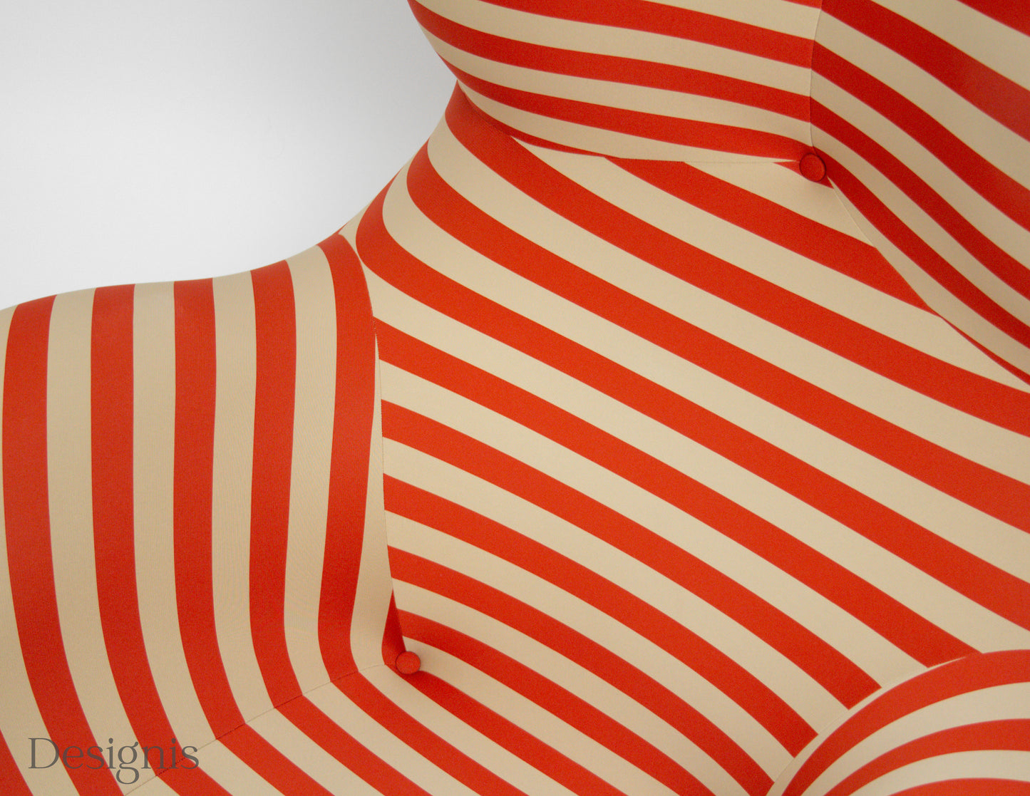 B&B Italia | UP 5_6 Chair | Sessel und Pouf | orange/beige