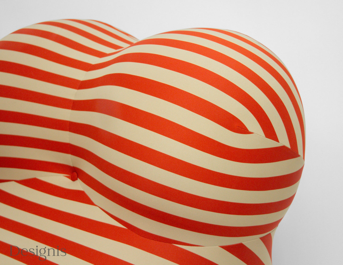 B&B Italia | UP 5_6 Chair | Sessel und Pouf | orange/beige