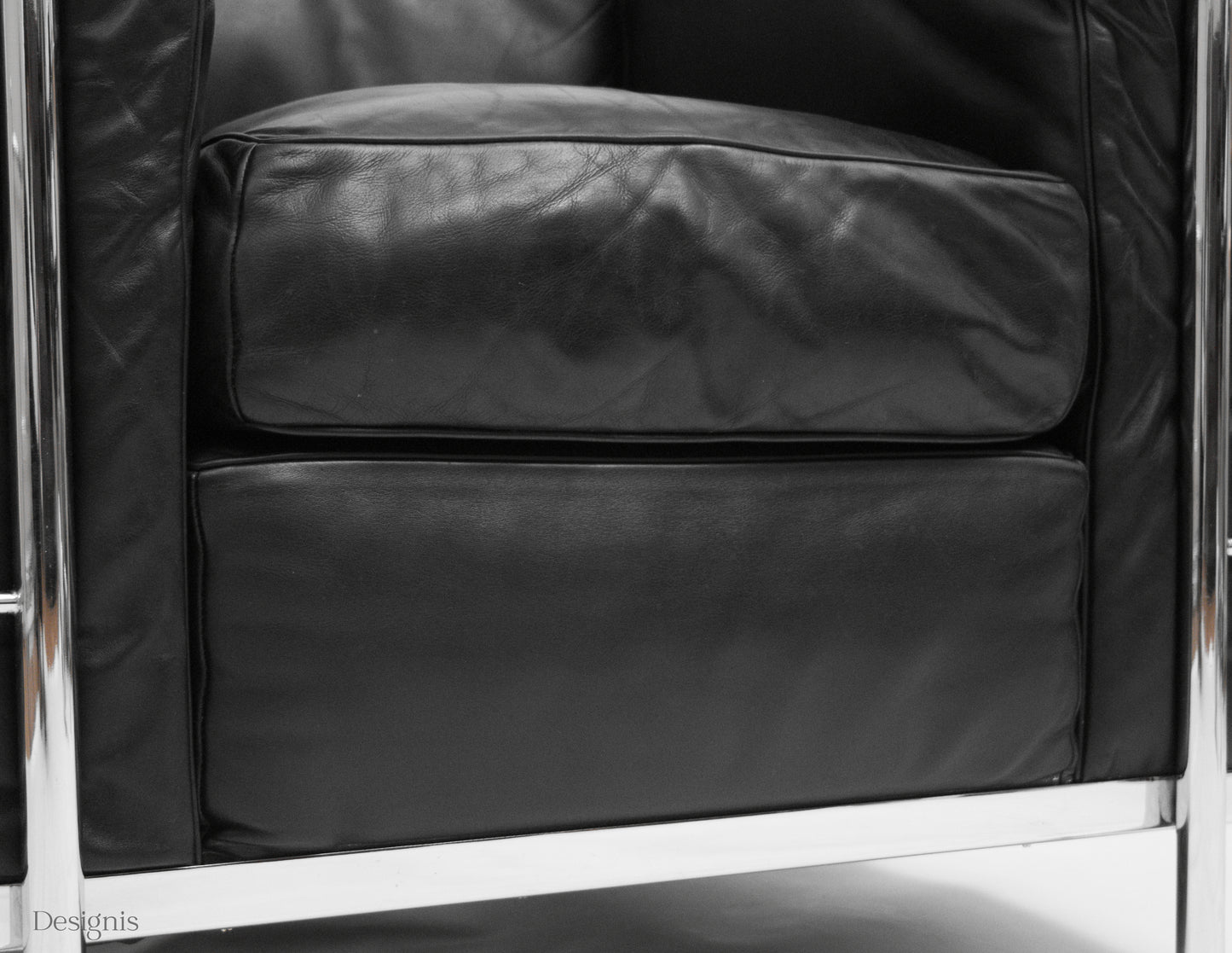 Cassina LC2 Sessel | Le Corbusier | Schwarz | Leder