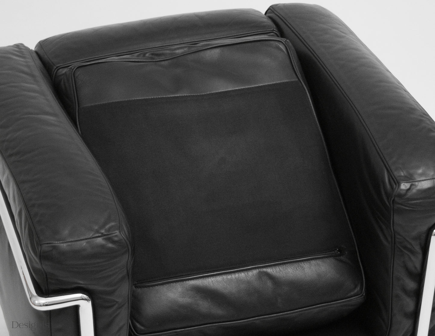 Cassina LC2 Sessel | Le Corbusier | Schwarz | Leder