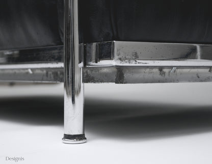 Cassina LC2 Zweisitzer | Sofa | Le Corbusier | Schwarz | Leder