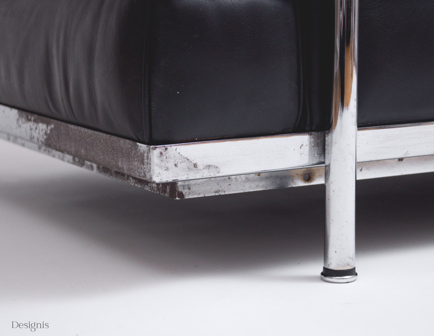 Cassina LC2 Zweisitzer | Sofa | Le Corbusier | Schwarz | Leder