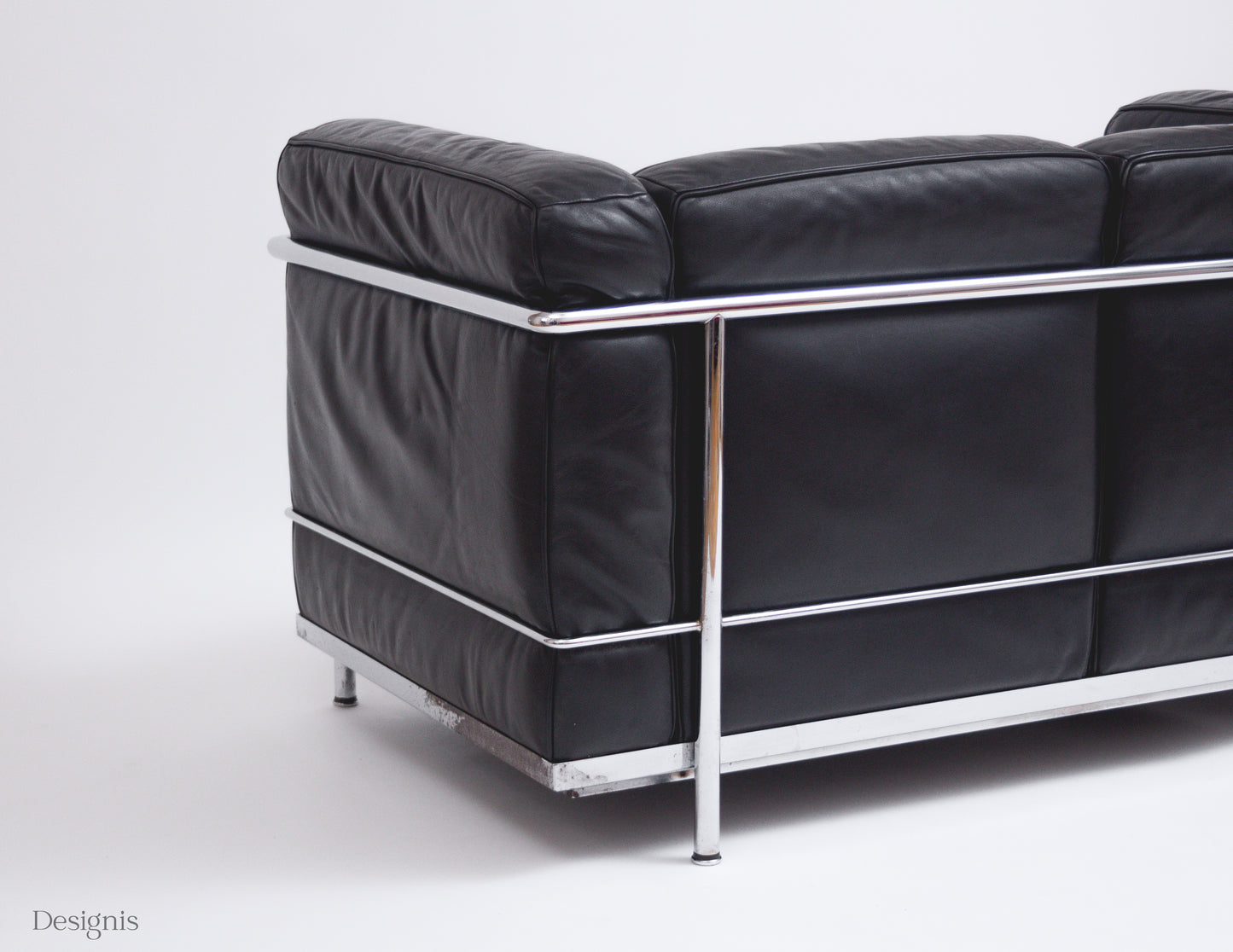Cassina LC2 Zweisitzer | Sofa | Le Corbusier | Schwarz | Leder