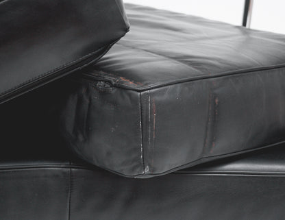 Cassina LC2 Zweisitzer | Sofa | Le Corbusier | Schwarz | Leder