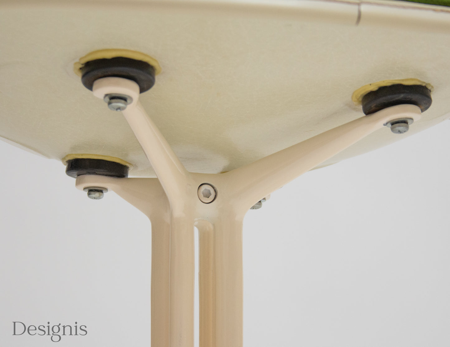 Herman Miller La Fonda Fiberglas Chairs | Vollpolster | grün
