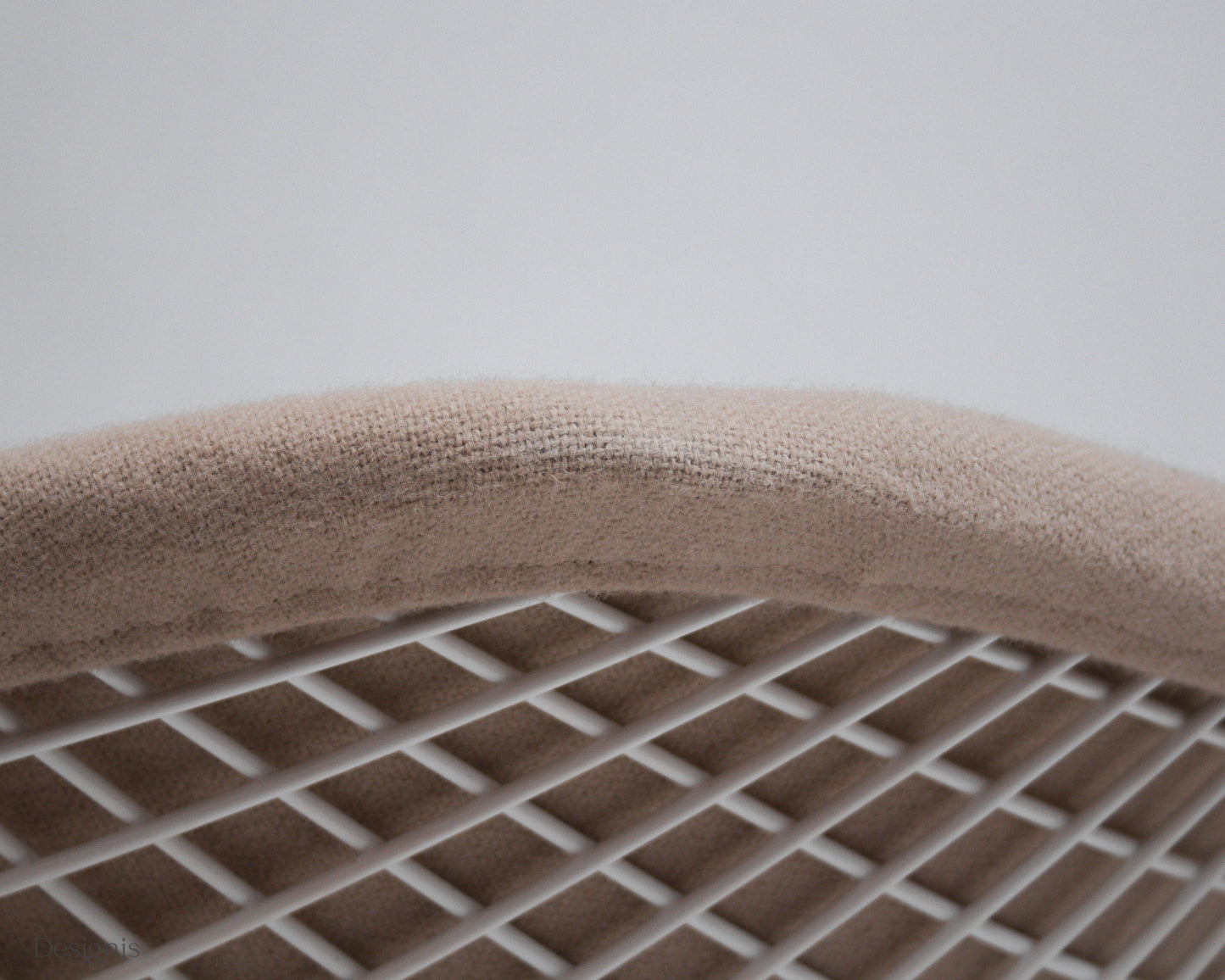 Knoll International Diamond Chair, Weiß, Vollpolster