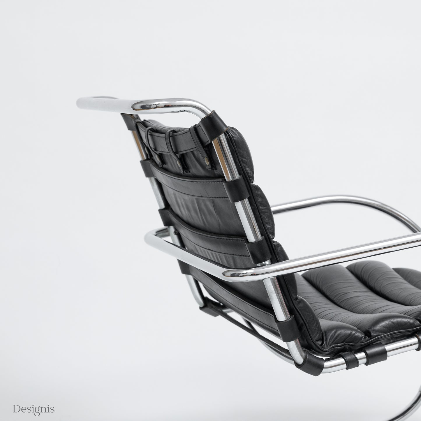 Knoll MR Lounge Chair, Schwarz