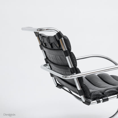 Knoll MR Lounge Chair, Schwarz