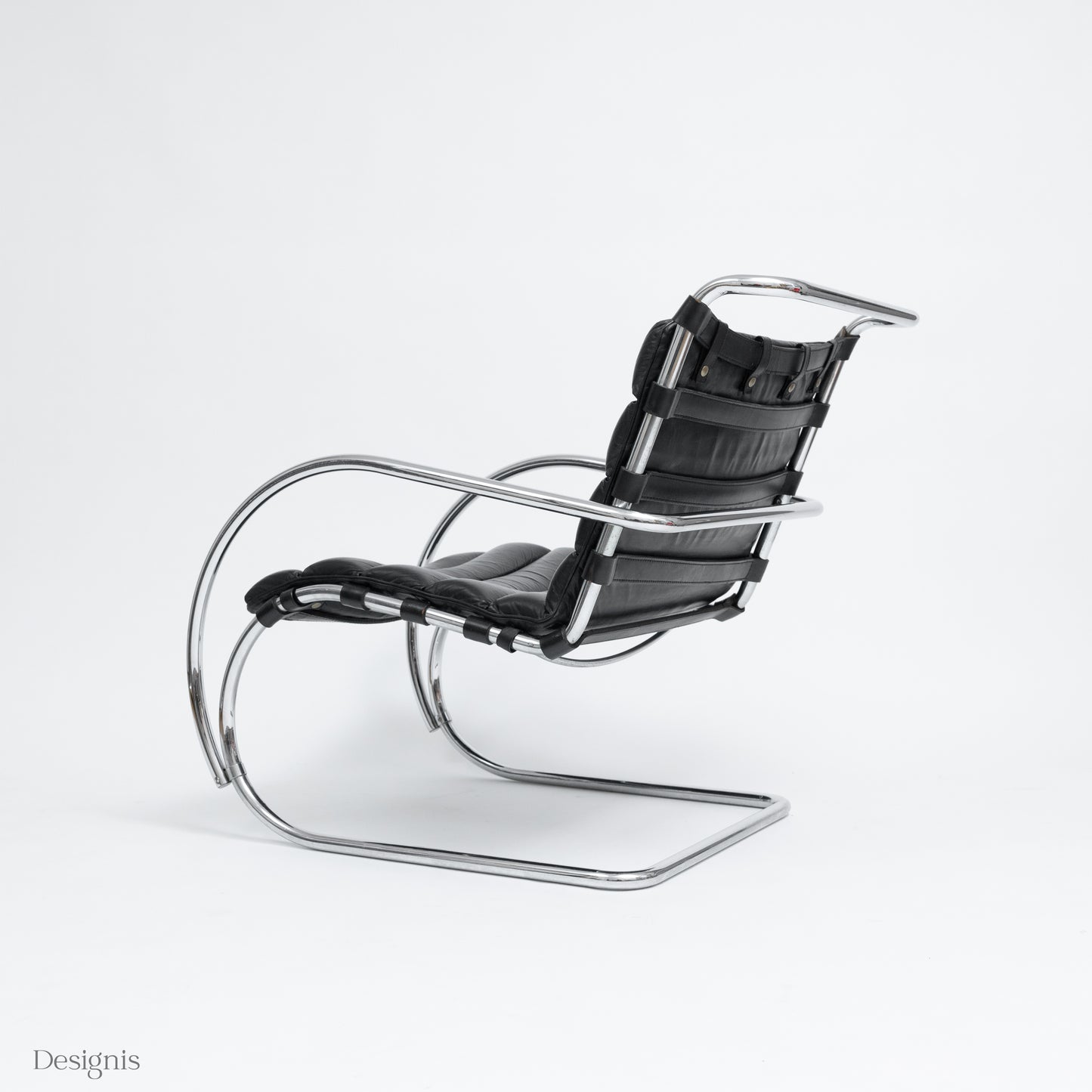 Knoll MR Lounge Chair, Schwarz