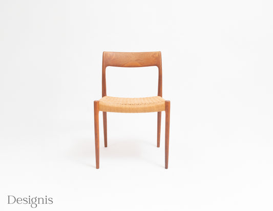 1 von 4 | Niels Ø Moeller Stühle | Modell 75 | Danish Teak Design