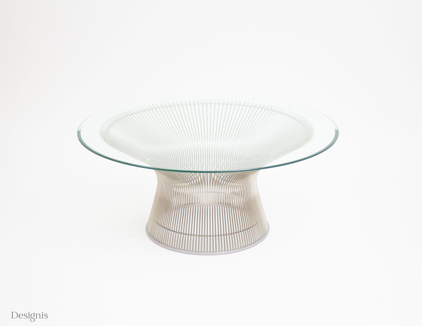 Knoll International | Warren Platner Coffee Table | Glas Ø 91.5cm