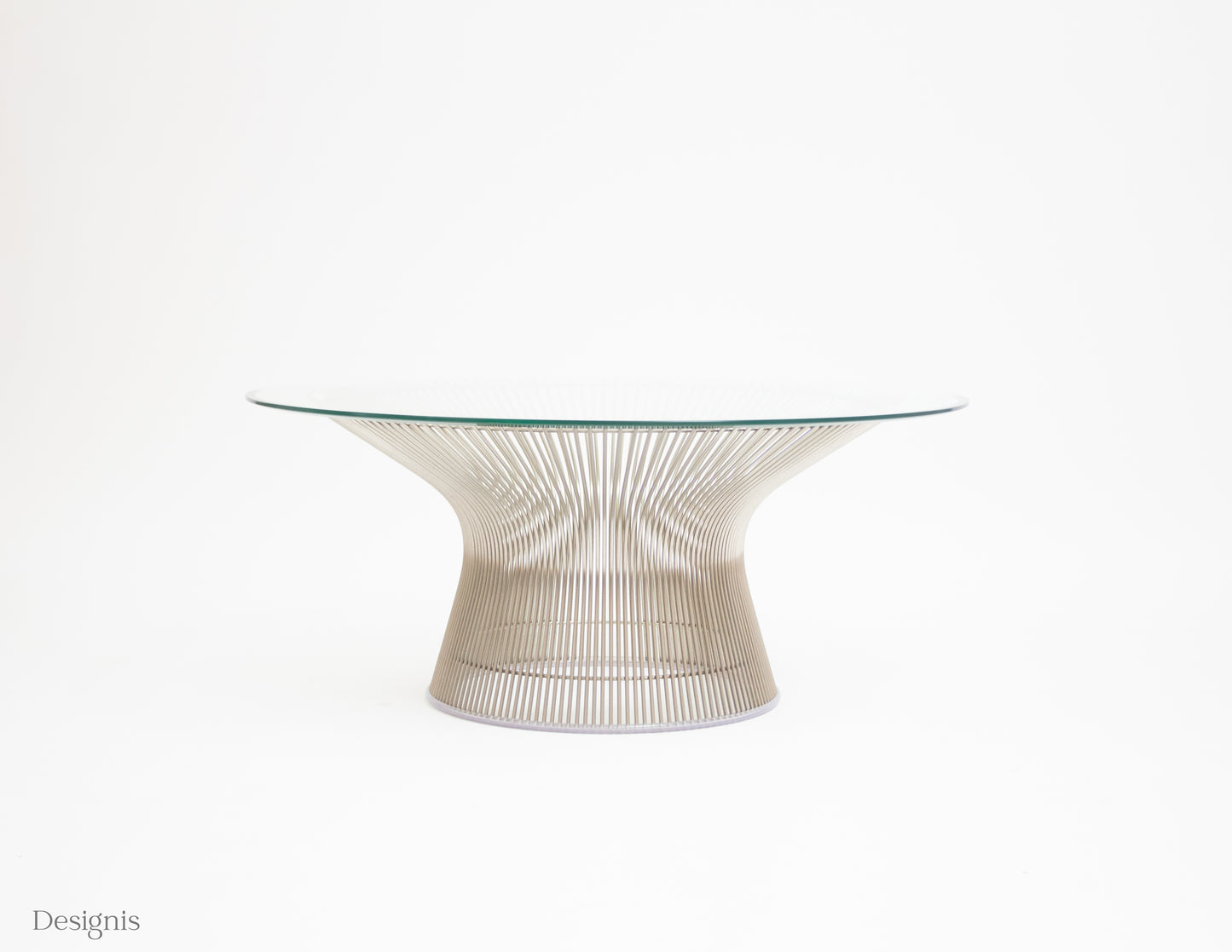 Knoll International | Warren Platner Coffee Table | Glas Ø 91.5cm