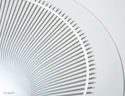 Knoll International | Warren Platner Coffee Table | Glas Ø 91.5cm