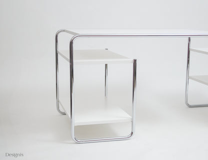 Thonet S285 Schreibtisch, Weiß