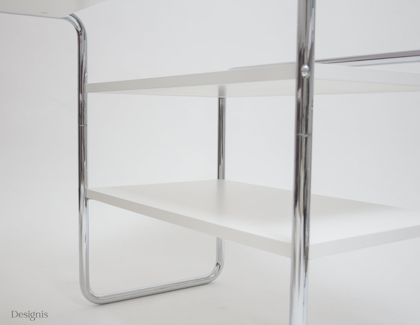 Thonet S285 Schreibtisch, Weiß