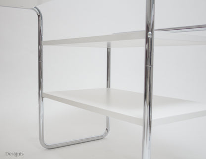 Thonet S285 Schreibtisch, Weiß