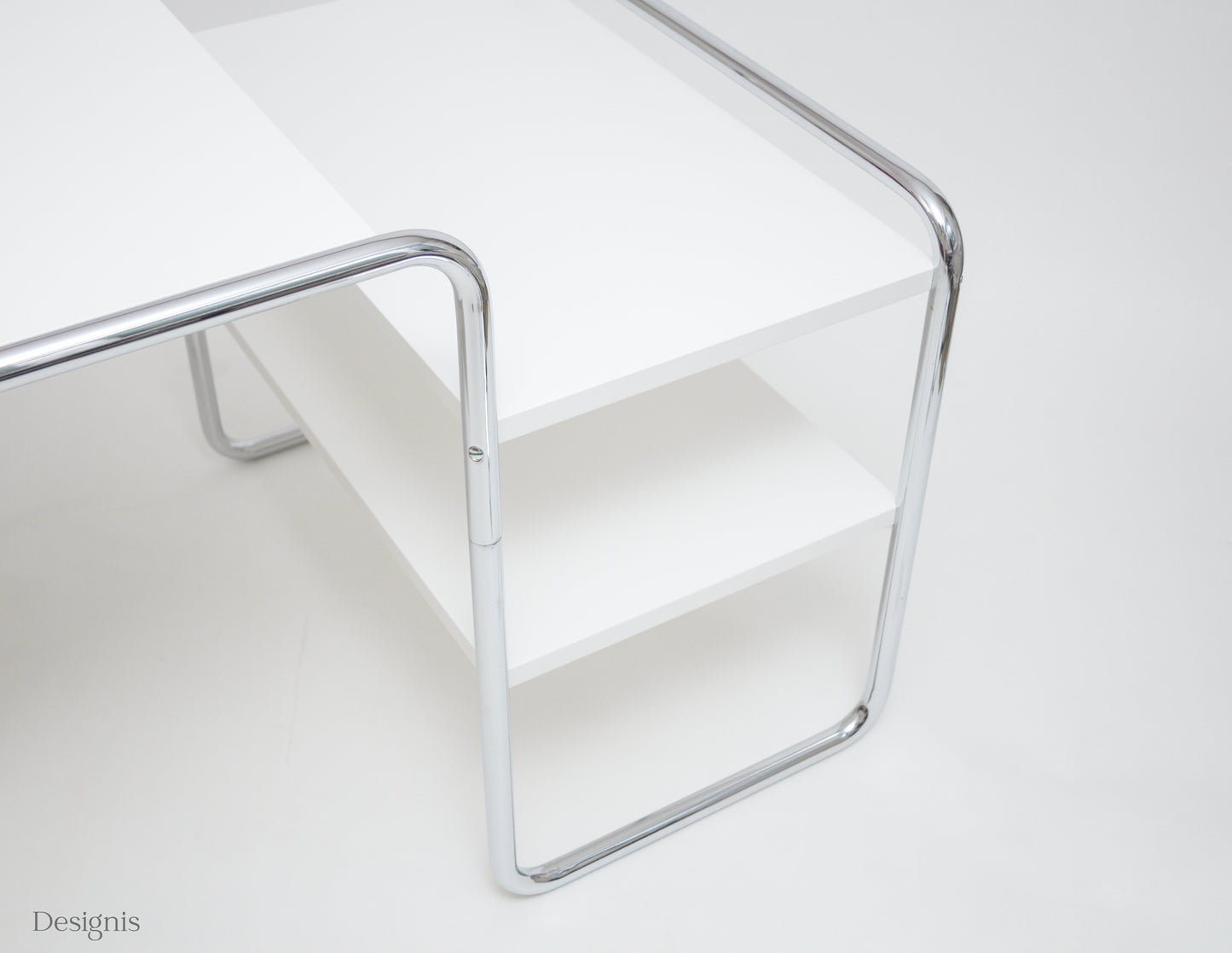 Thonet S285 Schreibtisch, Weiß