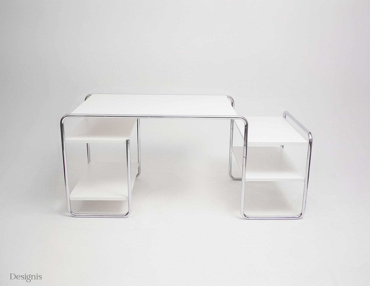 Thonet S285 Schreibtisch, Weiß