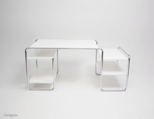 Thonet S285 Schreibtisch, Weiß