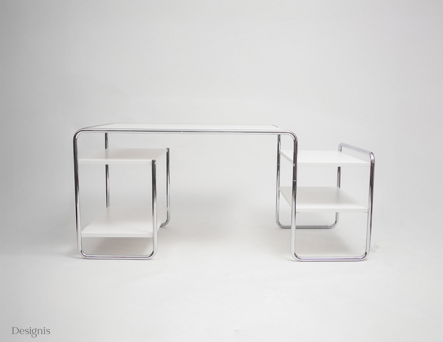 Thonet S285 Schreibtisch, Weiß