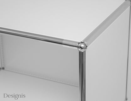 USM Haller Sideboard | 2 Klappen | Reinweiß