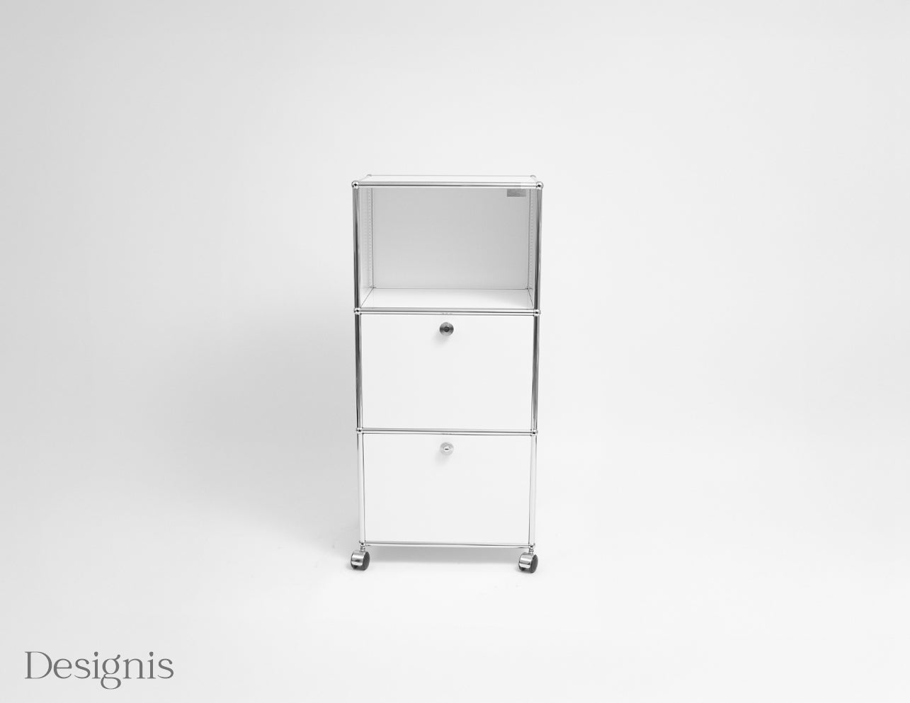 USM Haller Sideboard | 2 Klappen | Reinweiß
