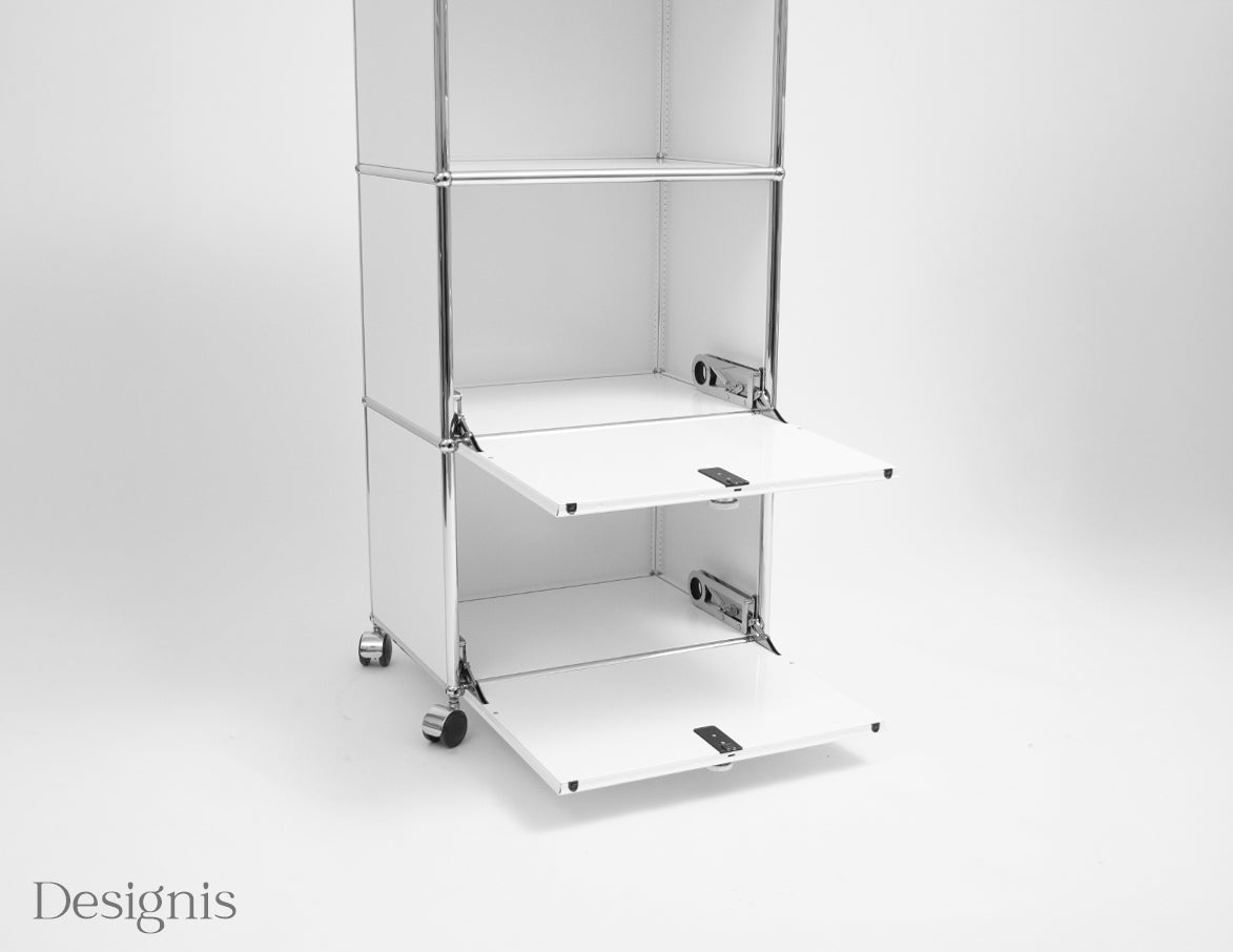 USM Haller Sideboard | 2 Klappen | Reinweiß