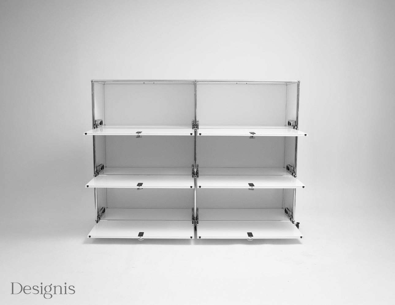 USM Haller Sideboards | 6 Klappen | Reinweiß