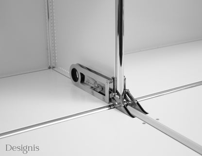 USM Haller Sideboards | 6 Klappen | Reinweiß